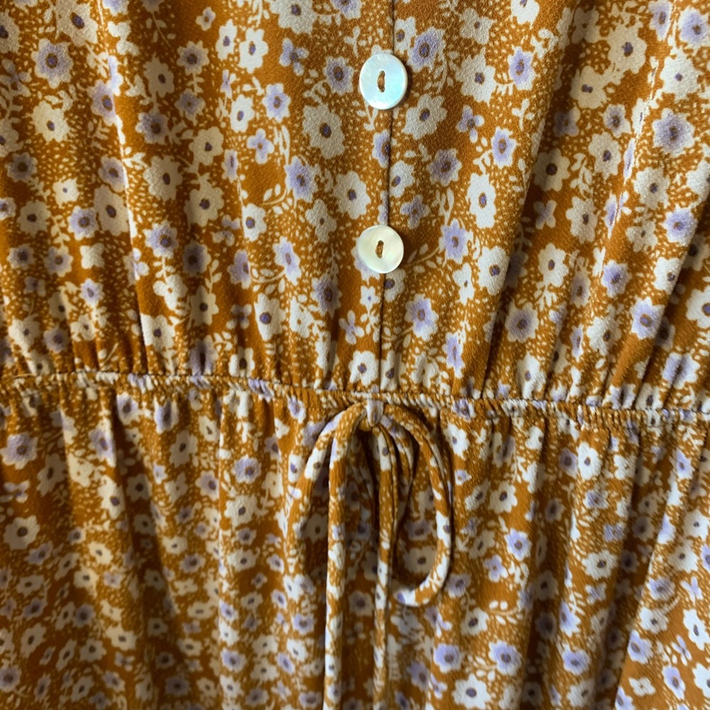 Kaileigh Yellow Floral Dress - Picture 4 of 6